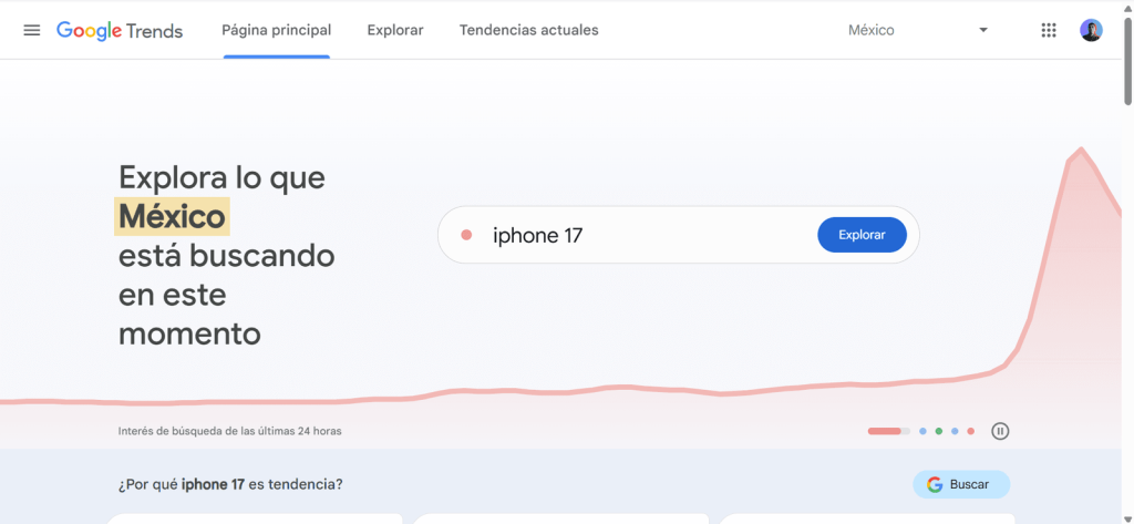 Cómo usar Google Trends: abrir el sitio oficial y explorar tendencias de búsqueda en México - Keycode Agencia Digital